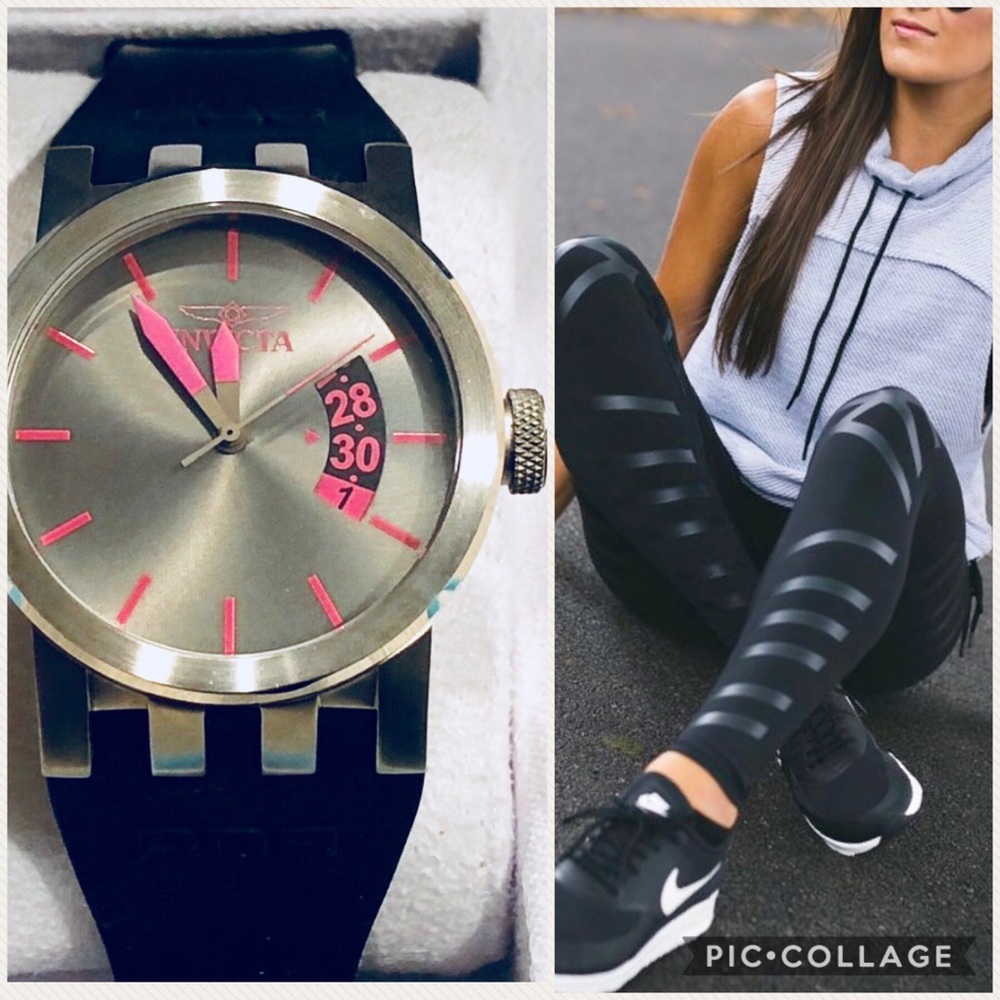 Invicta Women’s DNA Urban Gray/Pink Dial Watch